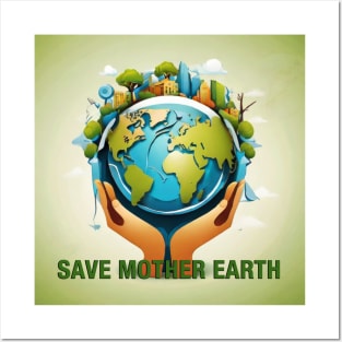 Save Mother Earth Posters and Art